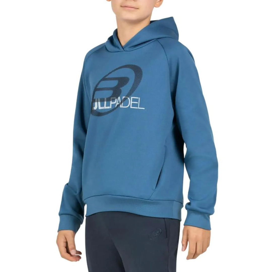 Sudadera Bullpadel Eira Azul Atomico Junior