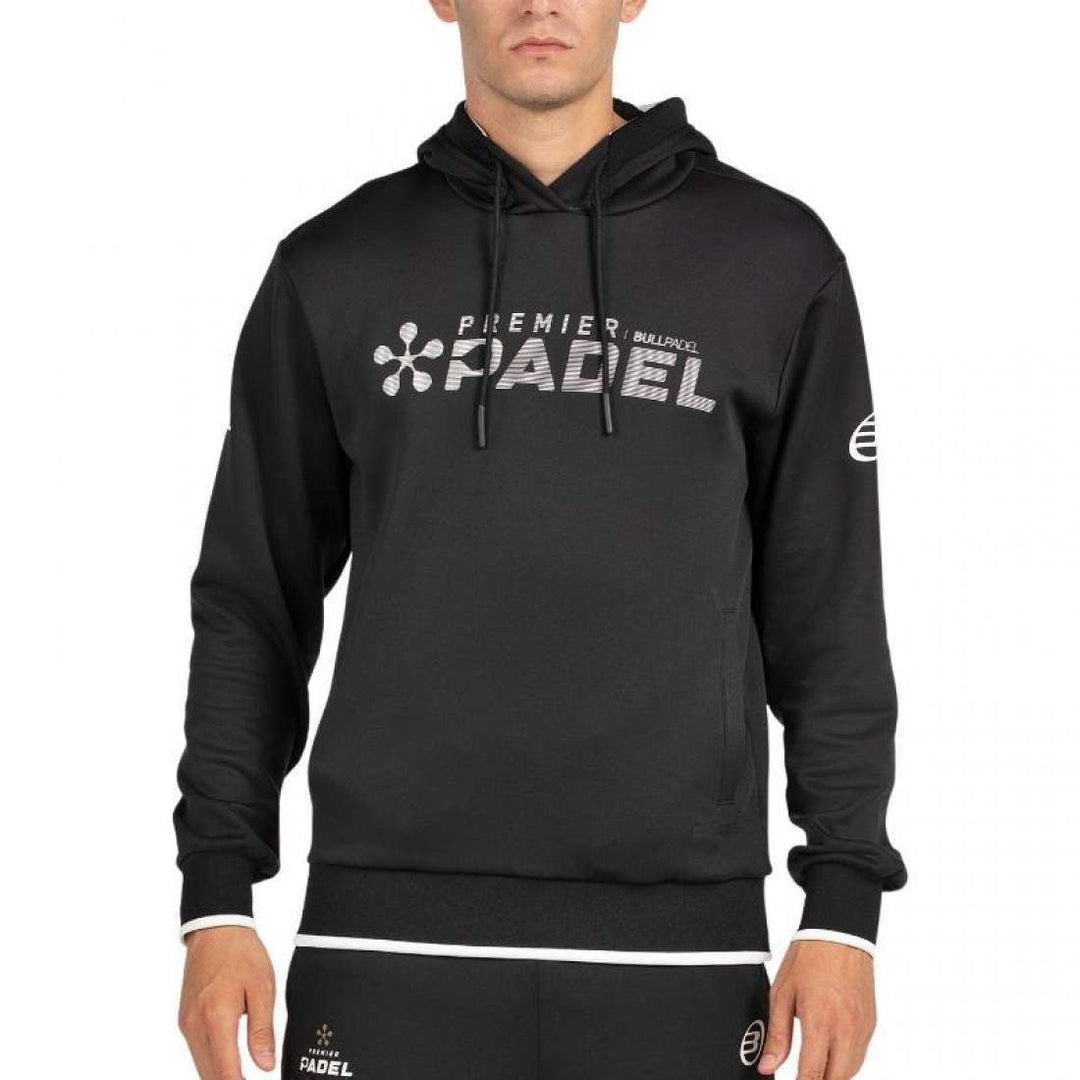Sudadera Bullpadel Premier Padel Piatro Negro