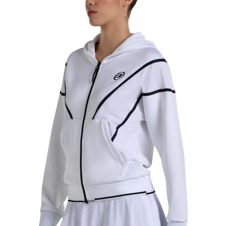 Sudadera Bullpadel Tielan Blanco
