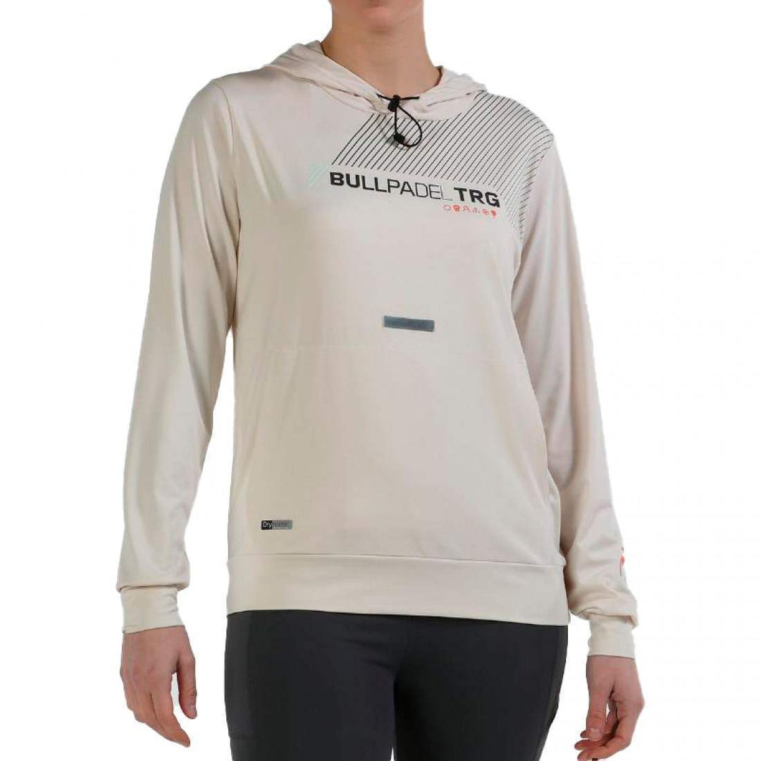 Sudadera Bullpadel Tonal Marfil | Bullpadel