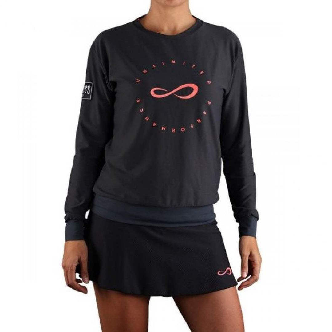 Sudadera Endless Inner Tech Titanium Rubi | Endless