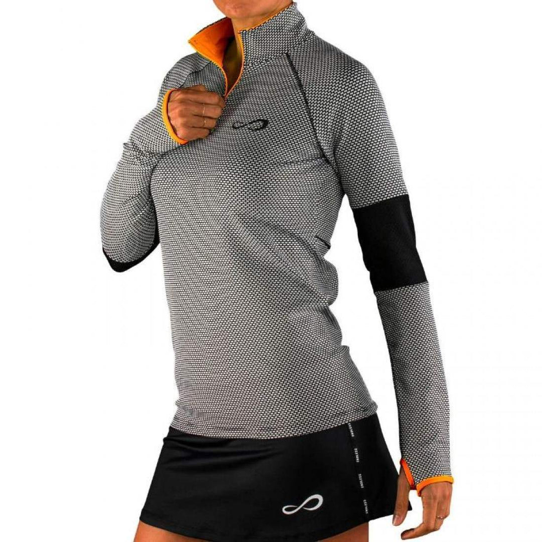 Sudadera Endless Kirsch Gris Naranja | Endless