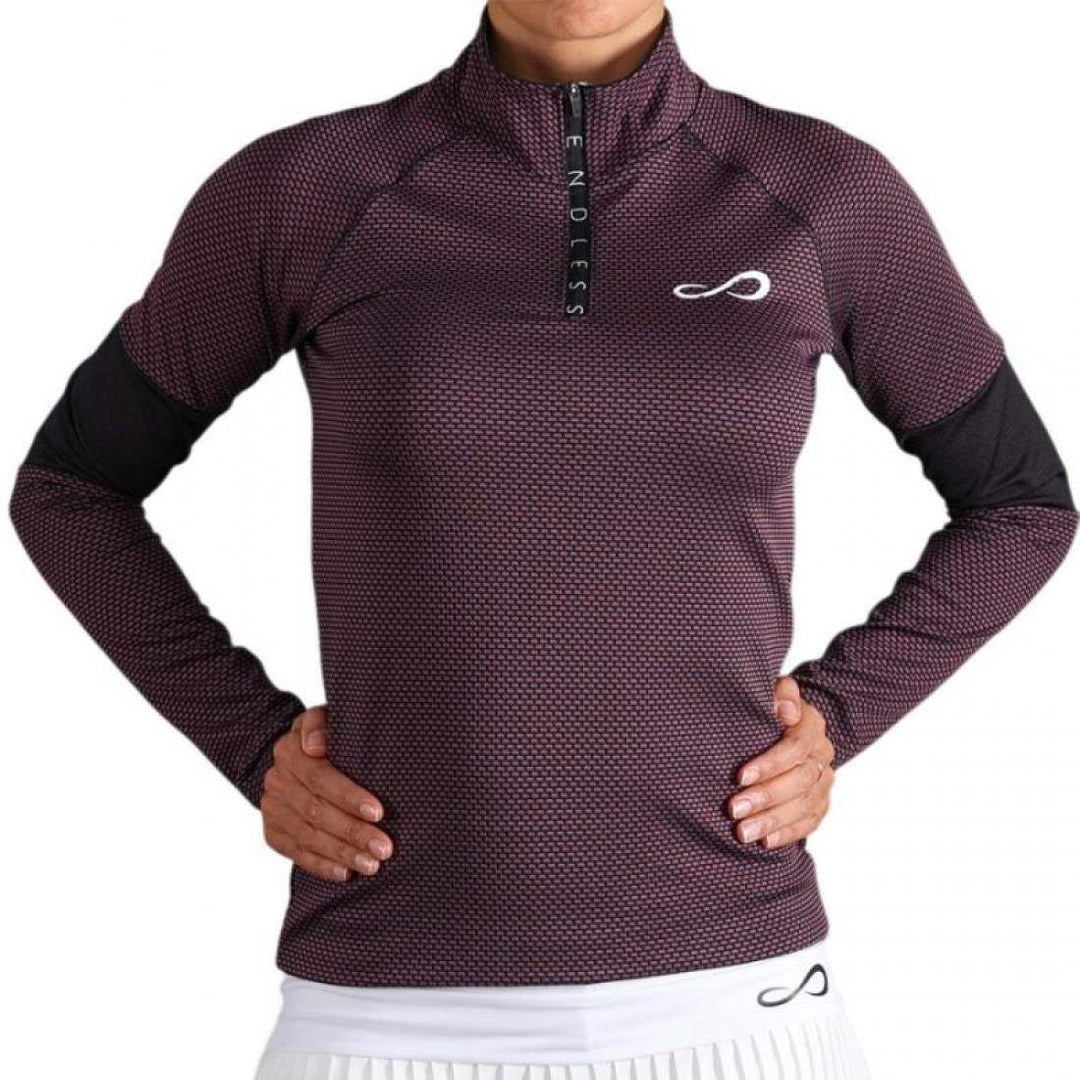 Sudadera Endless Kirsch Iconic Purpura | Endless
