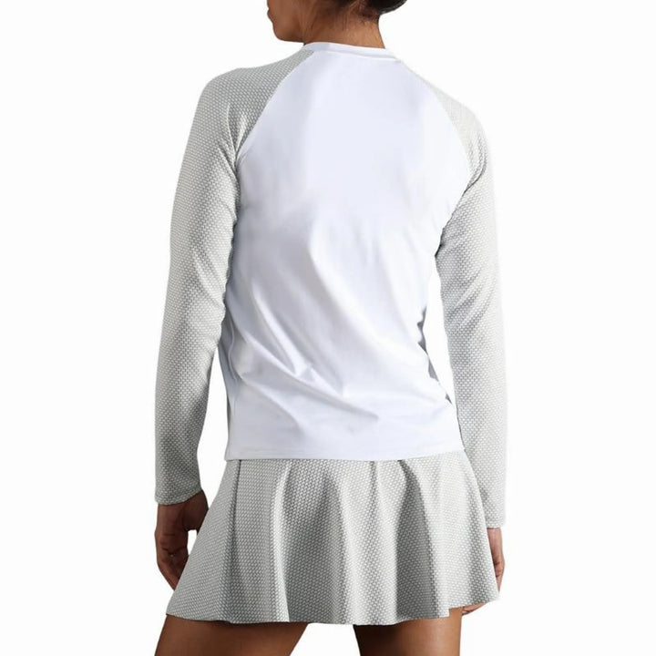 Sudadera Endless Kirsch Neo Blanco Verde Claro