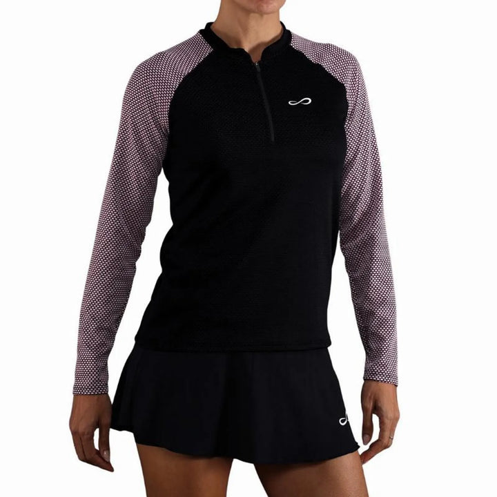 Sudadera Endless Kirsch Neo Negro Rosa