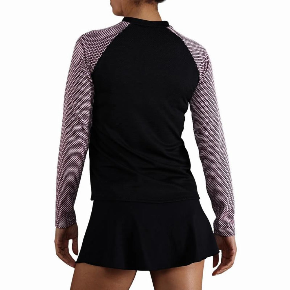 Sudadera Endless Kirsch Neo Negro Rosa