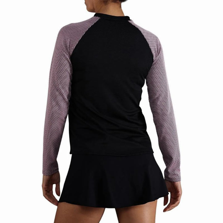 Sudadera Endless Kirsch Neo Negro Rosa