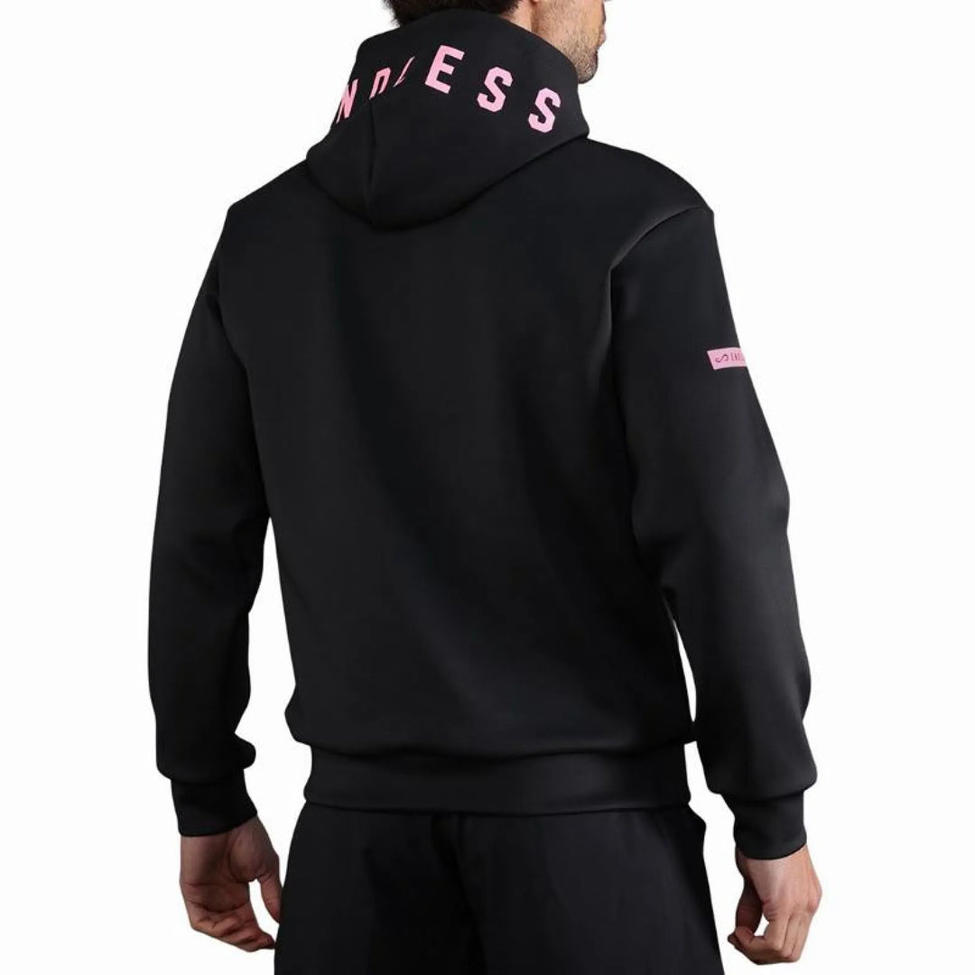 Sudadera Endless Sniper Negro Rosa