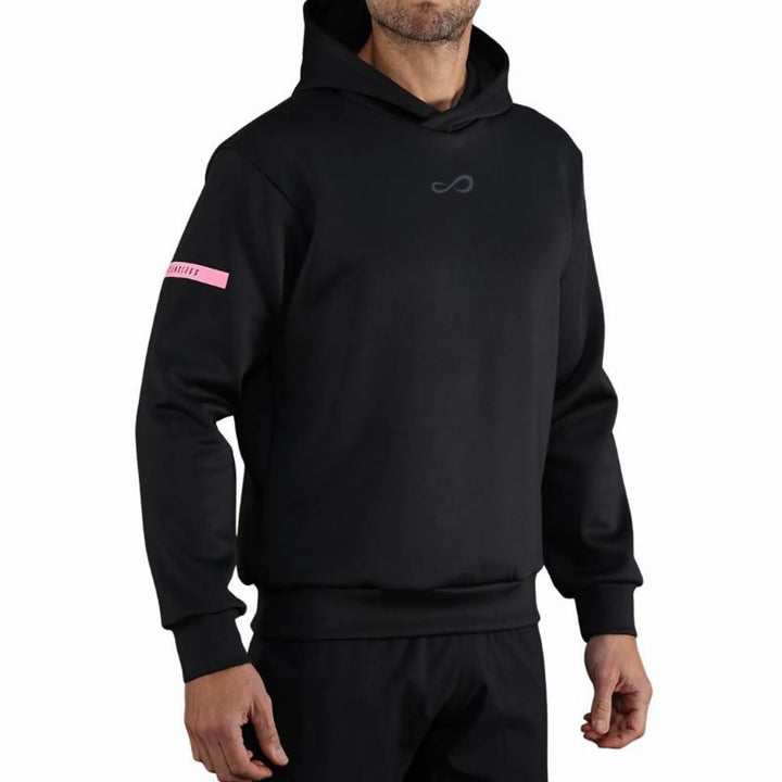 Sudadera Endless Sniper Negro Rosa