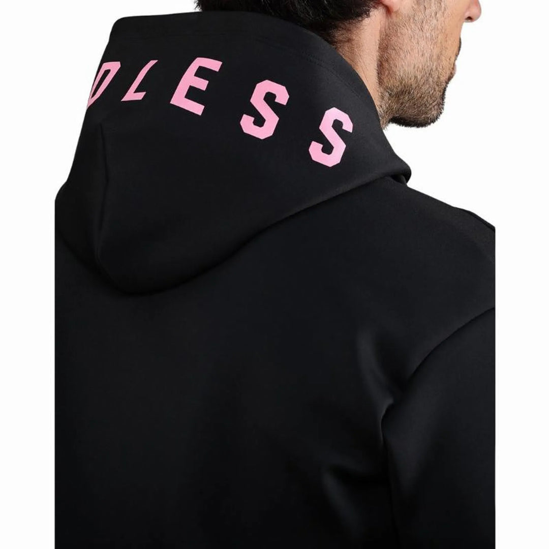 Sudadera Endless Sniper Negro Rosa
