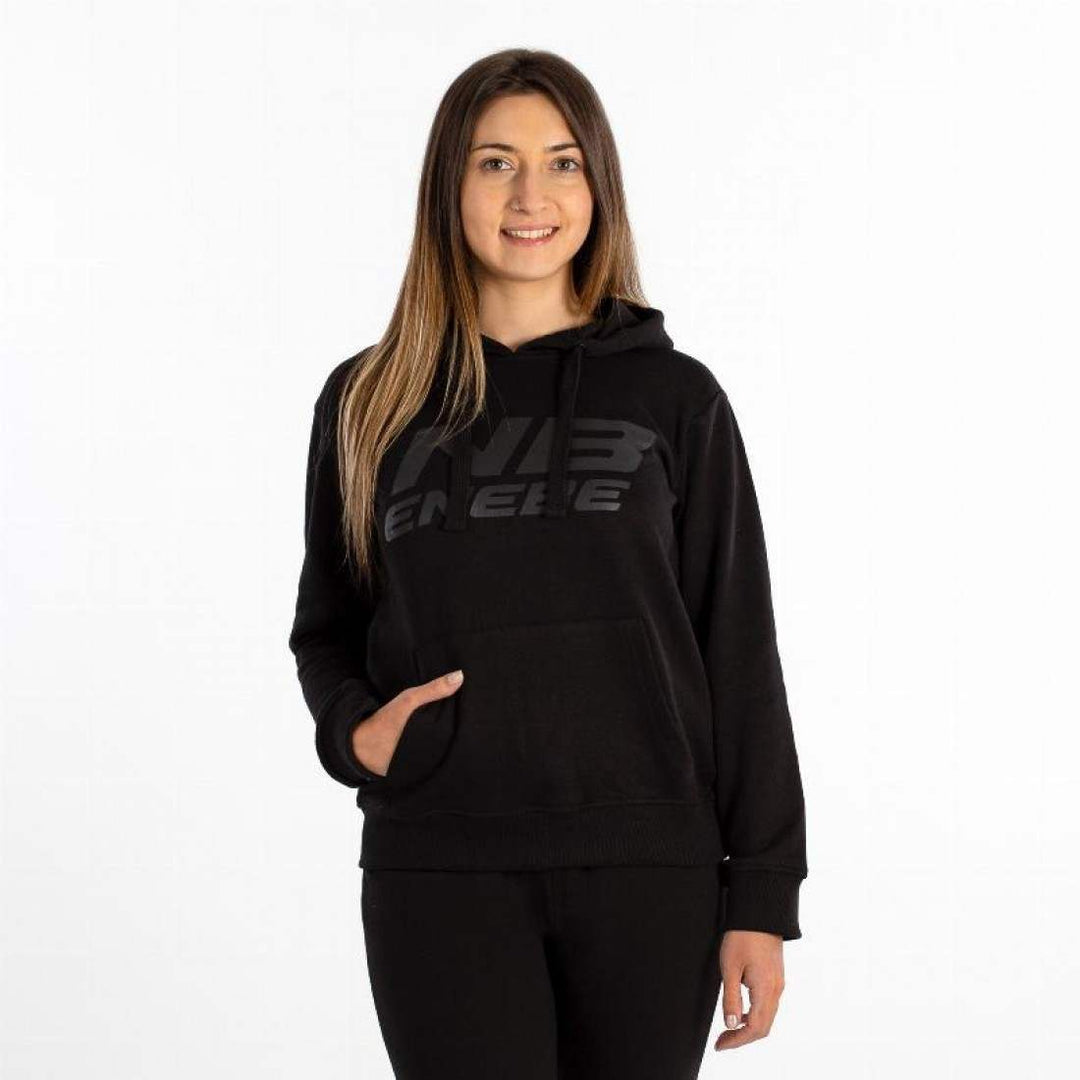 Sudadera Enebe Culmen Negro Mujer | Enebe