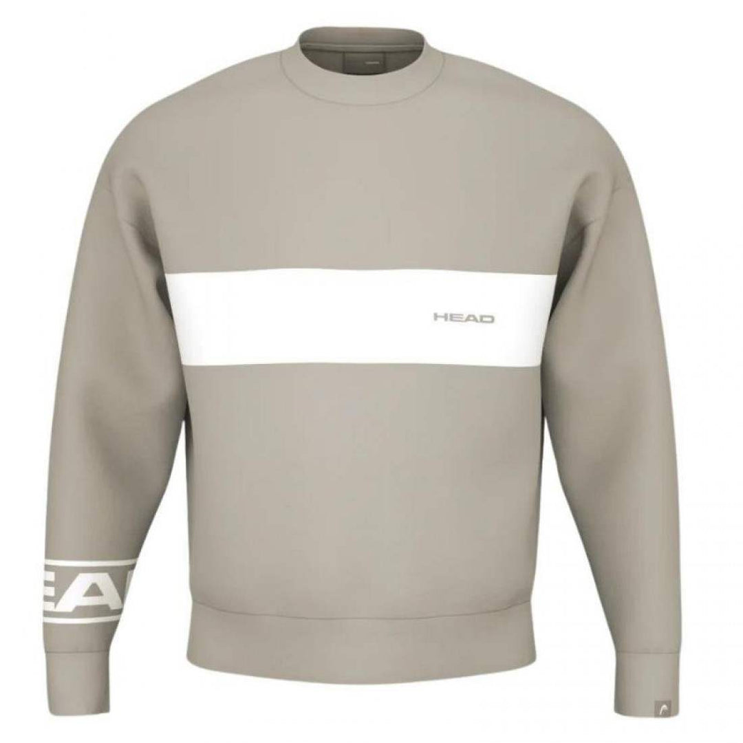 Sudadera Head Pro Player Gris Claro