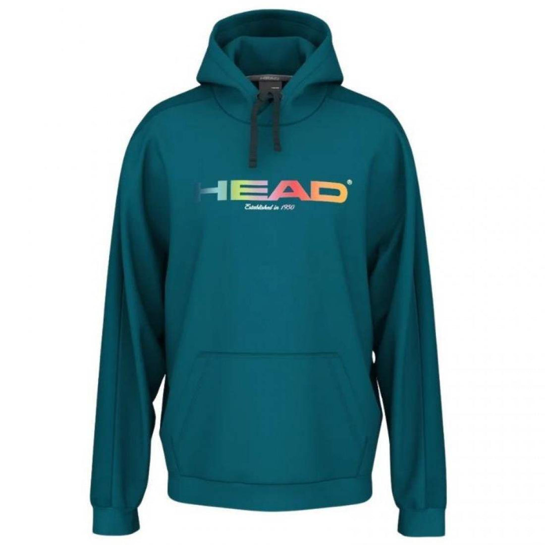 Sudadera Head Rally Azul Teal