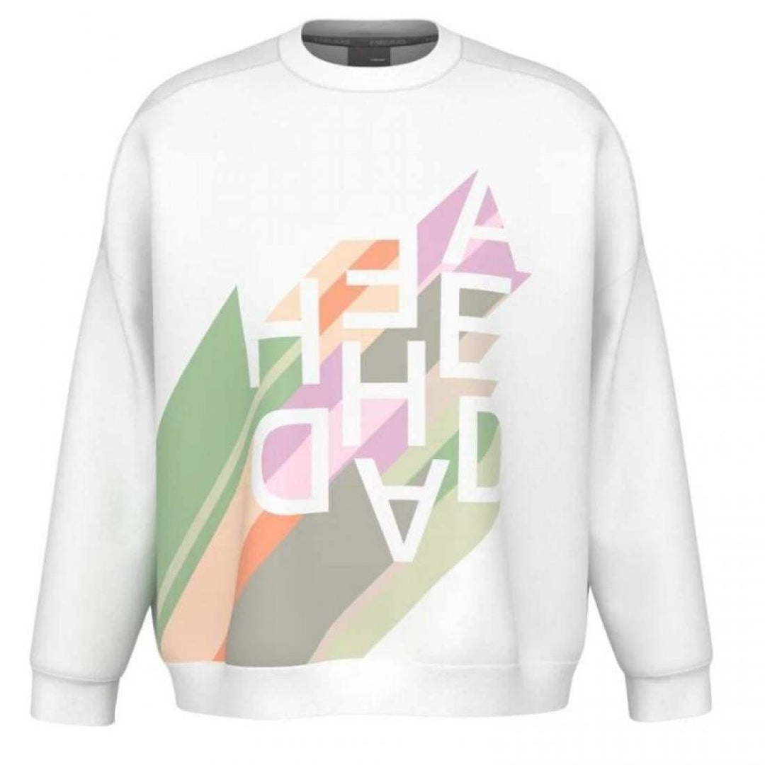Sudadera Head Rally Blanco Mujer | Head