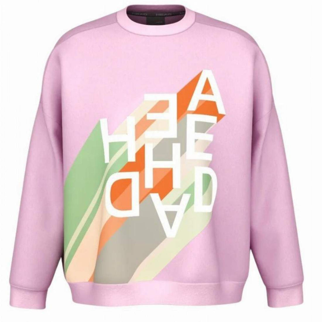 Sudadera Head Rally Lila Claro Mujer