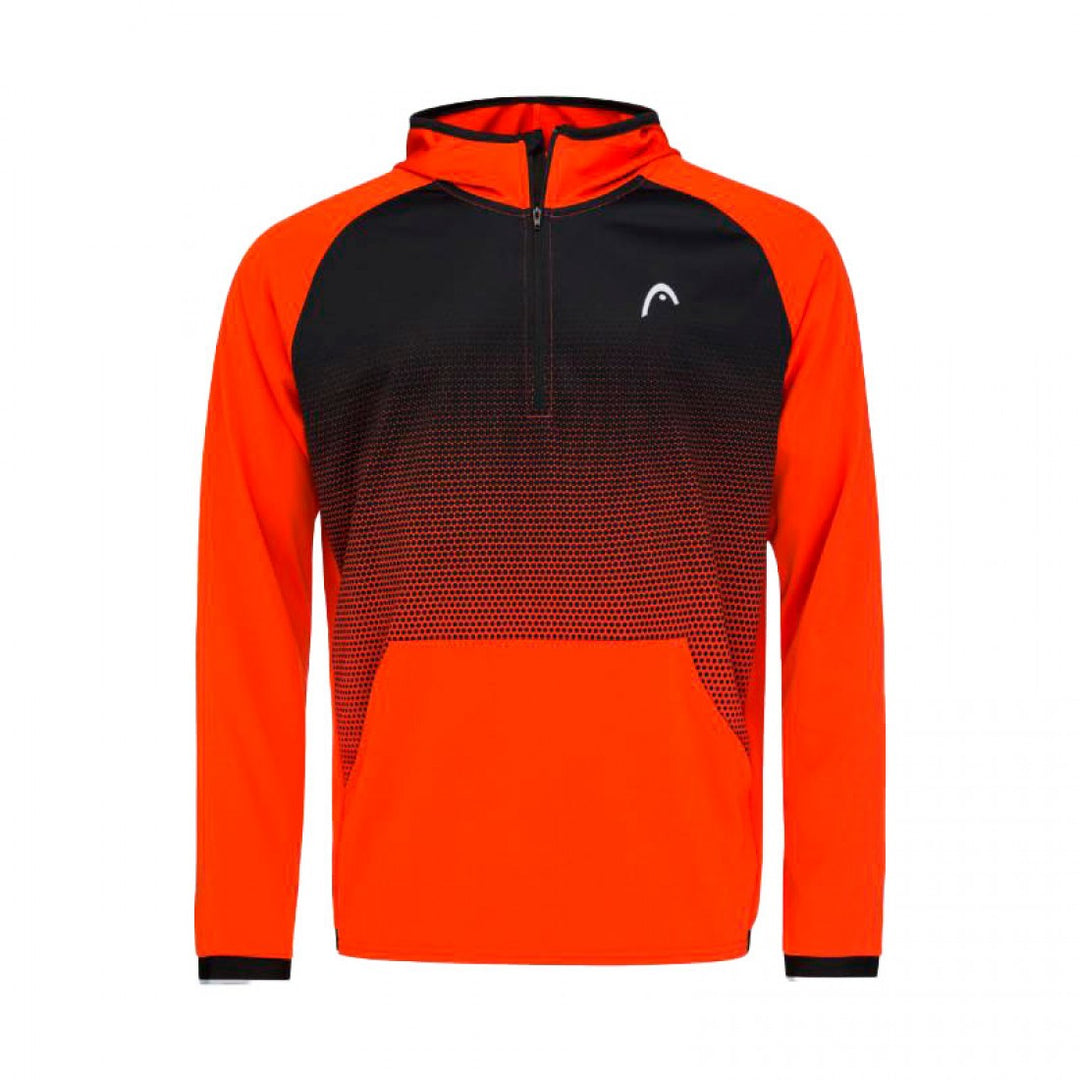 Sudadera Head TopSpin Mandarina Print Vision Junior | Head