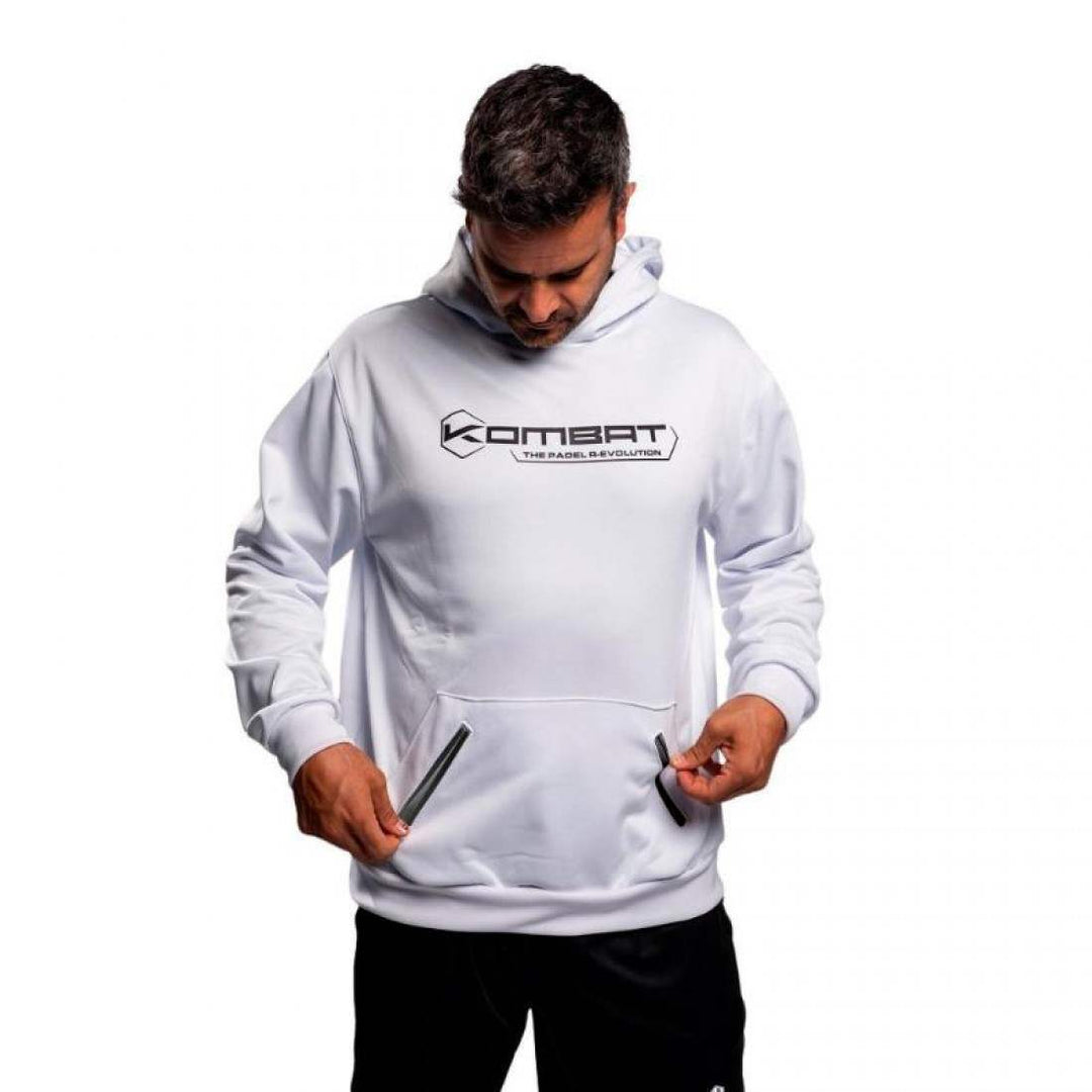 Sudadera Kombat Cover Blanco