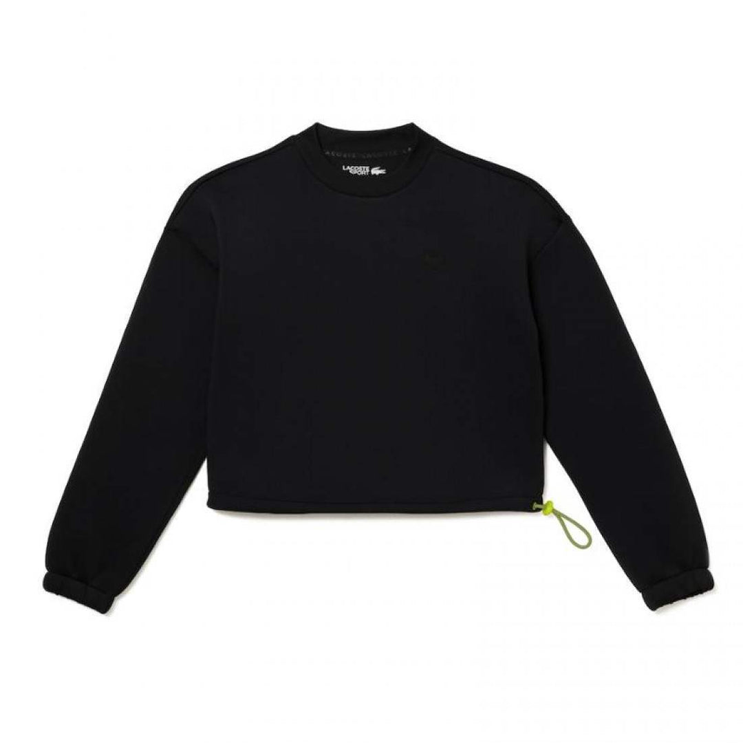 Sudadera Lacoste Sport Ajustable Negro Mujer | LACOSTE