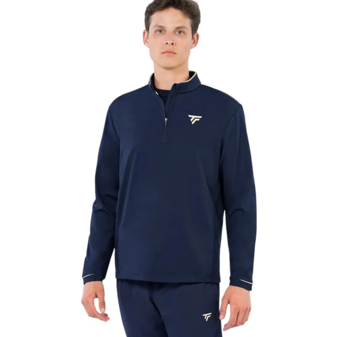 Sudadera Tecnifibre Thermo Zip Azul Marino - vista 3