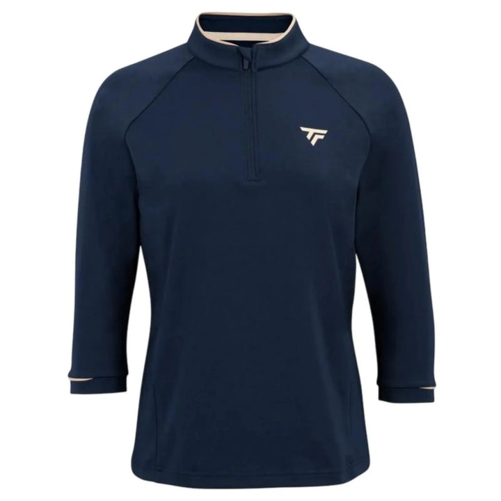 Sudadera Tecnifibre Thermo Zip Azul Marino Mujer