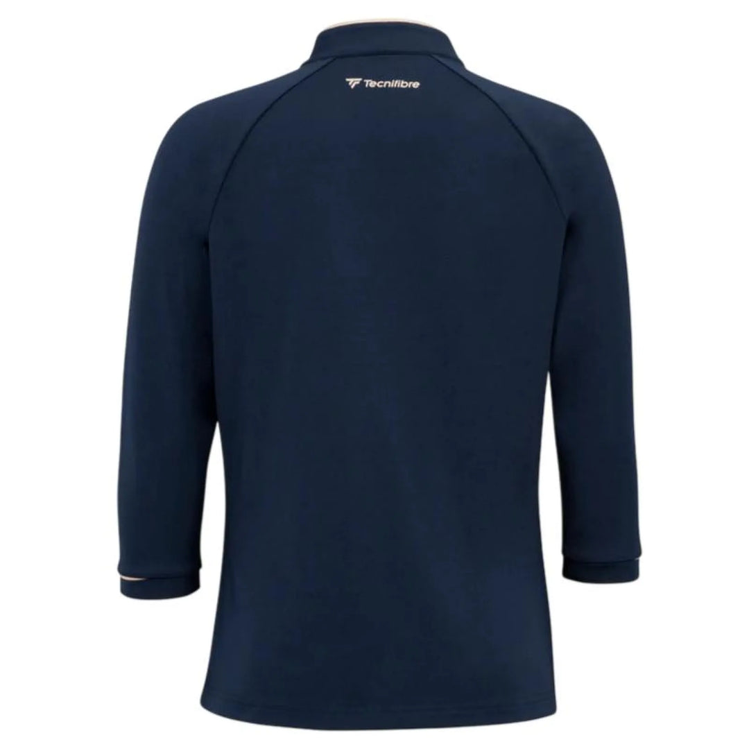 Sudadera Tecnifibre Thermo Zip Azul Marino Mujer - vista 2