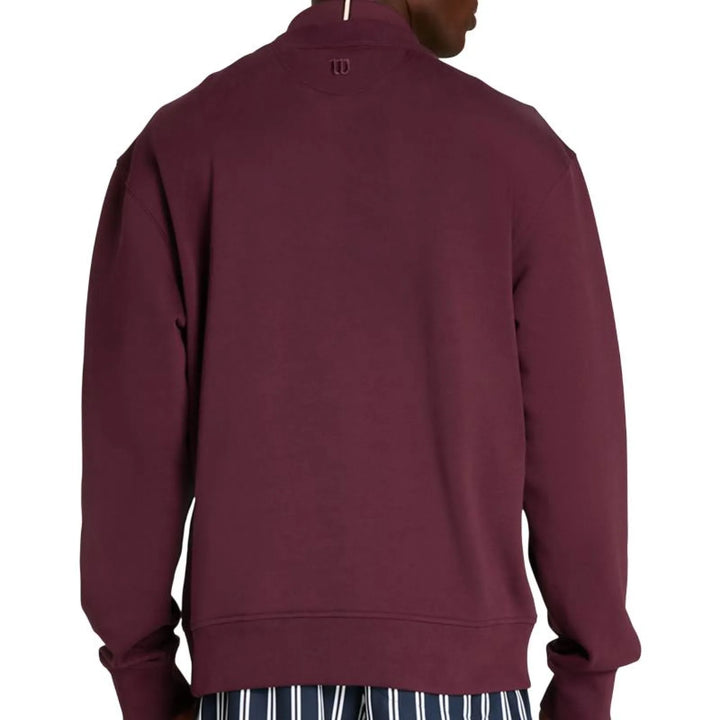 Sudadera Wilson Playstate Crew Rojo Oscuro - vista 2