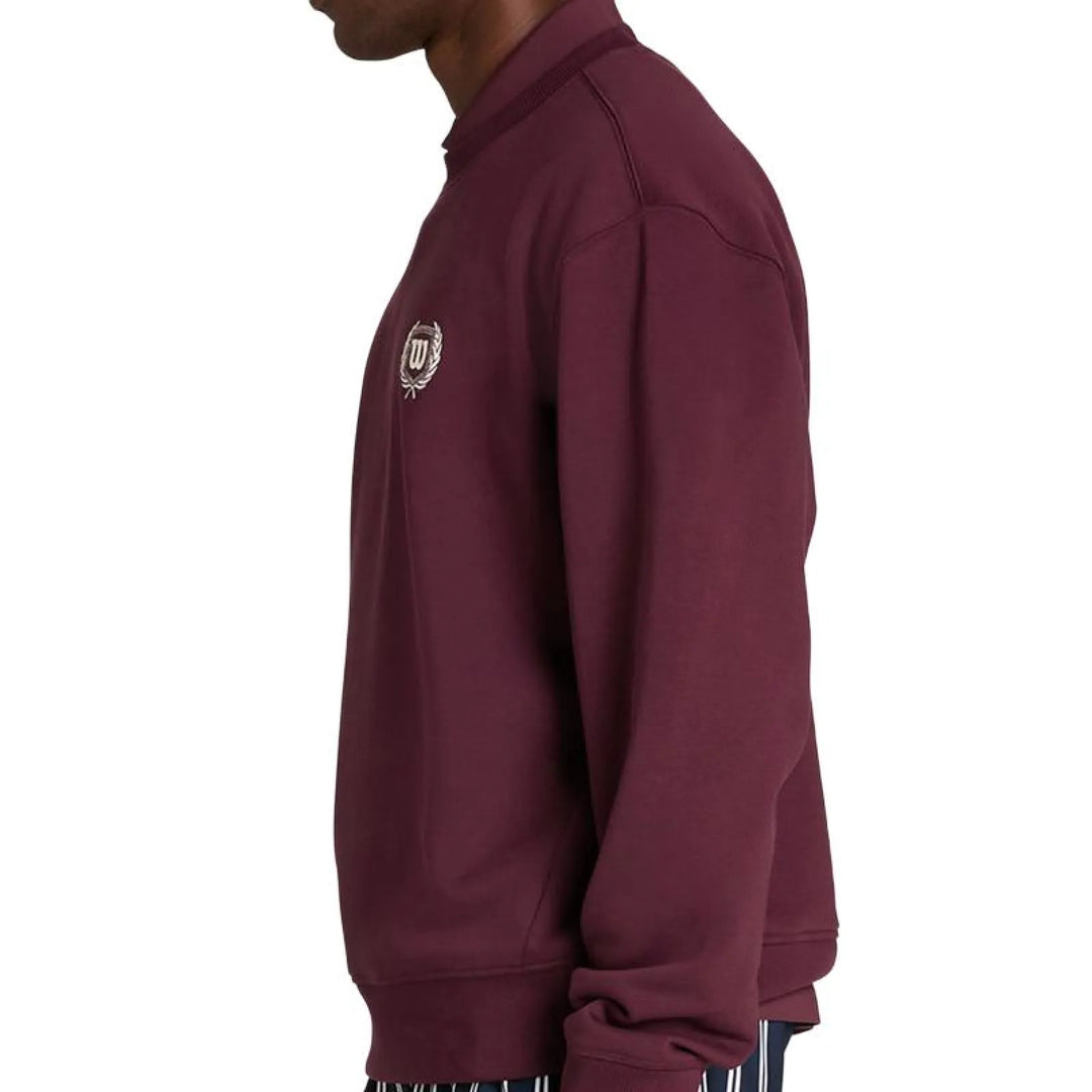 Sudadera Wilson Playstate Crew Rojo Oscuro - vista 3
