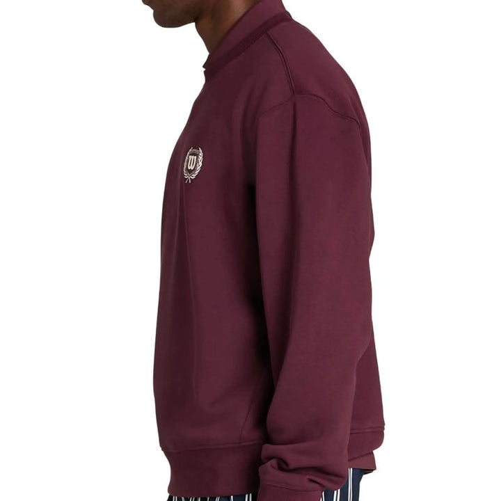 Sudadera Wilson Playstate Crew Rojo Oscuro - vista 3