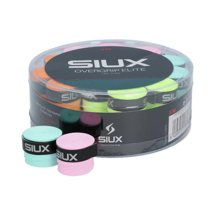 Tambor Overgrips Siux Elite Multicolor 30 Unidades