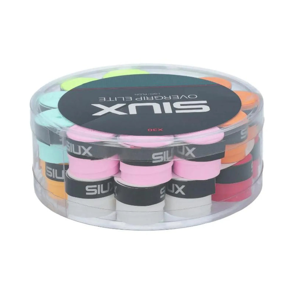 Tambor Overgrips Siux Elite Multicolor 30 Unidades