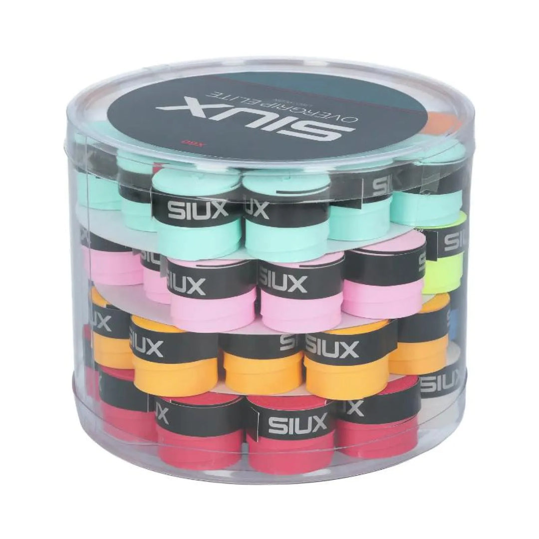 Tambor Overgrips Siux Elite Multicolor 60 Unidades