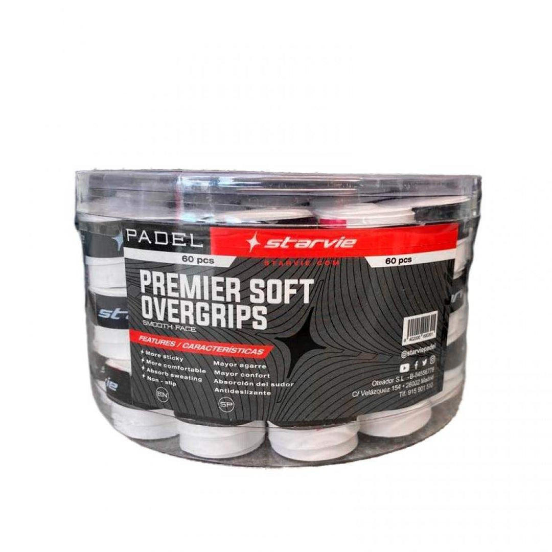 Tambor StarVie Premier Soft Blanco 60 Overgrips | Starvie
