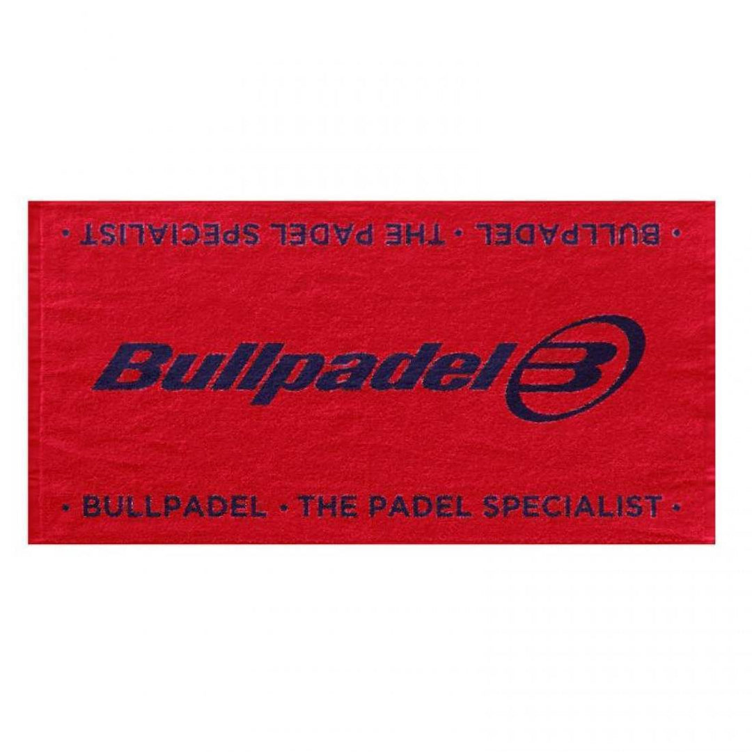 Toalla Bullpadel 100x90 Rojo Negro
