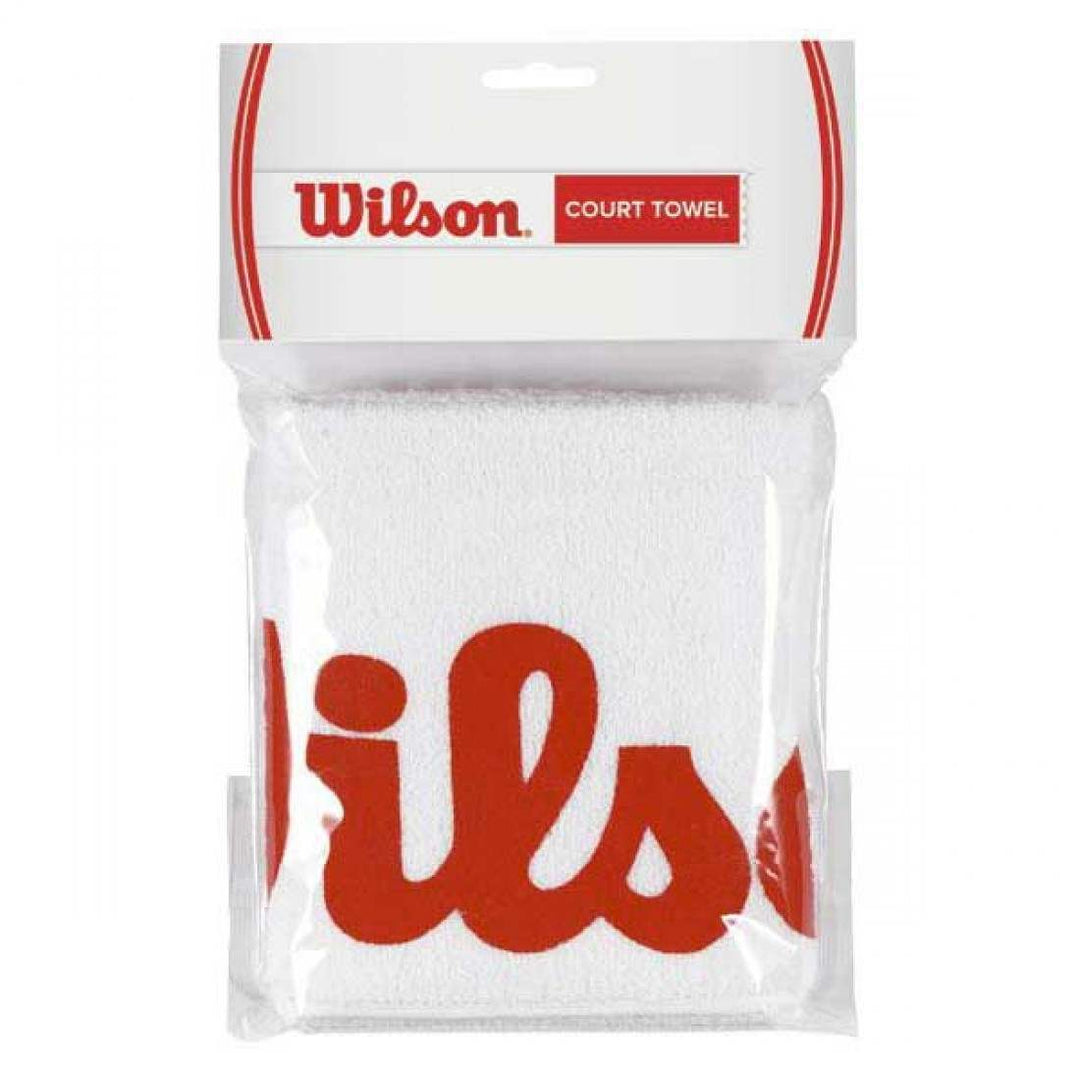 Toalla Wilson Blanco Rojo Pequena | Wilson
