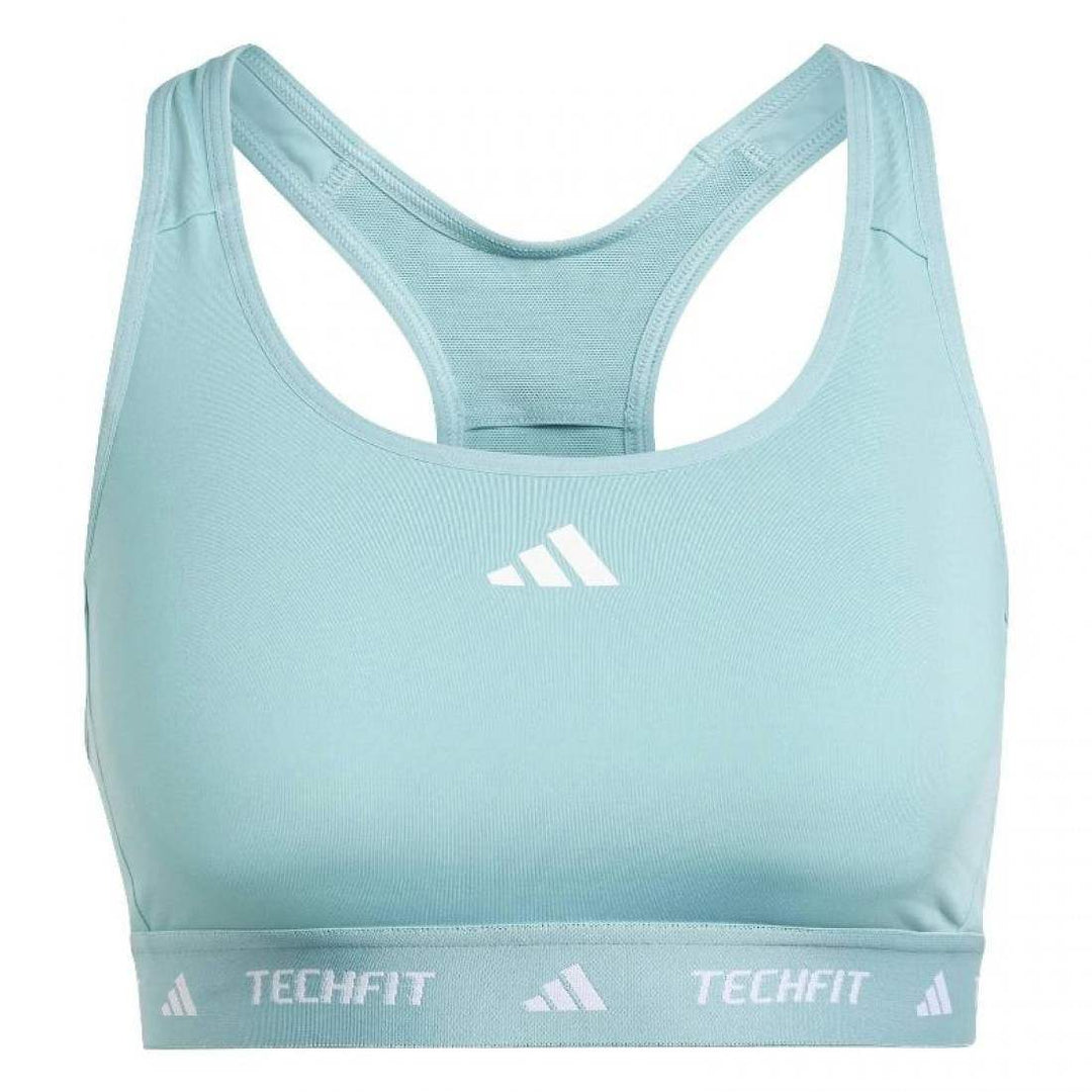 Top Adidas Techfit Azul Menta