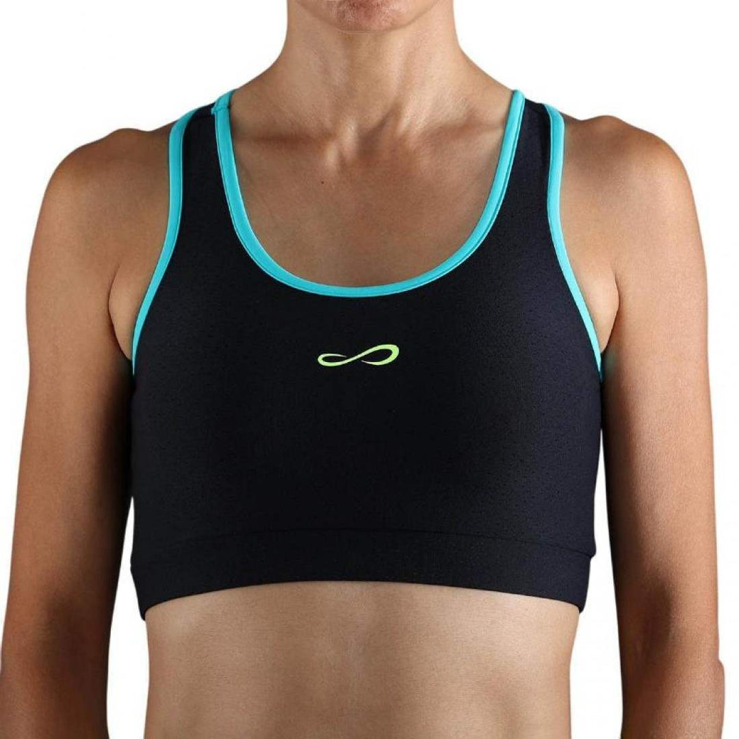 Top Endless Vanity II Negro Azul