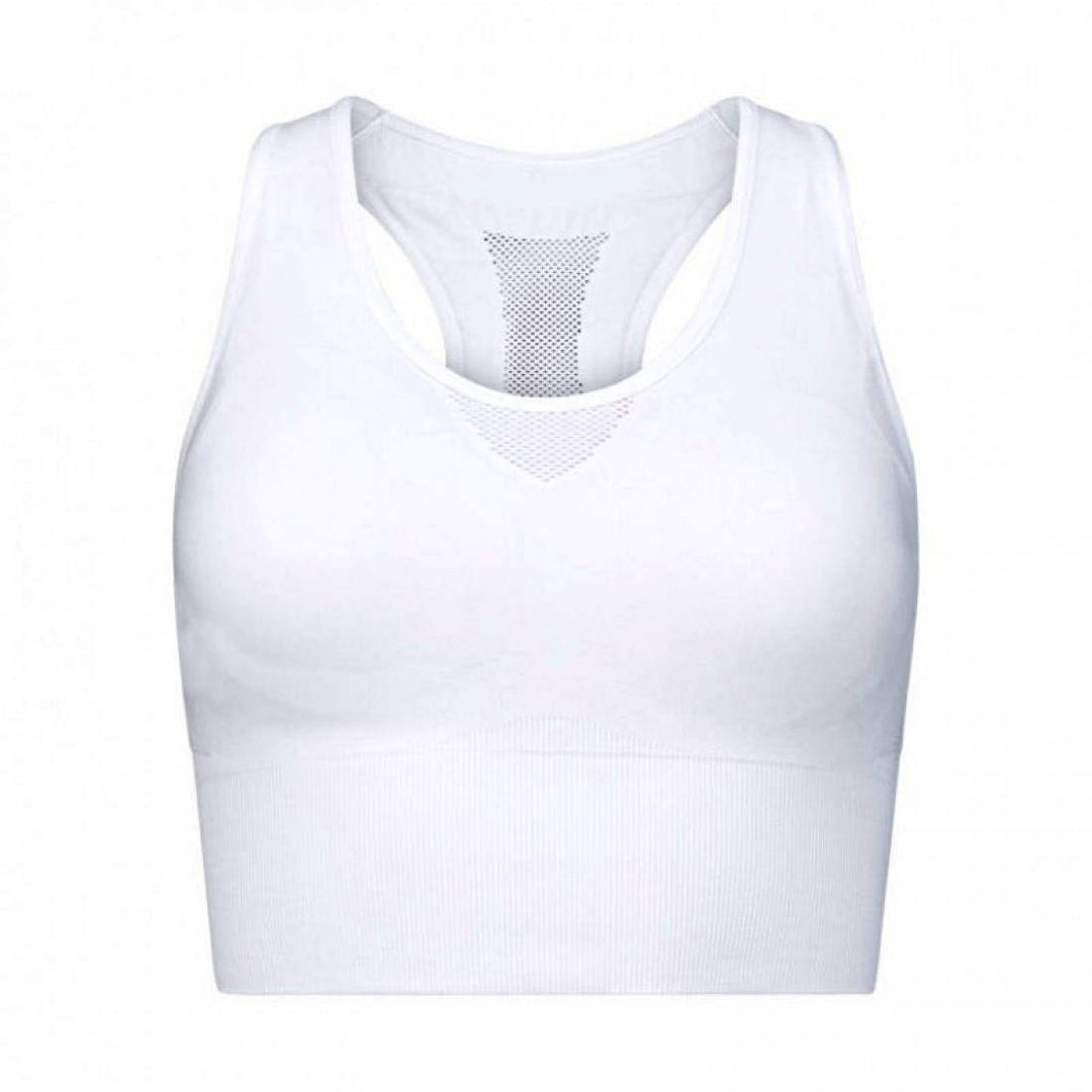 Top Head Flex Seamless Bra Blanco