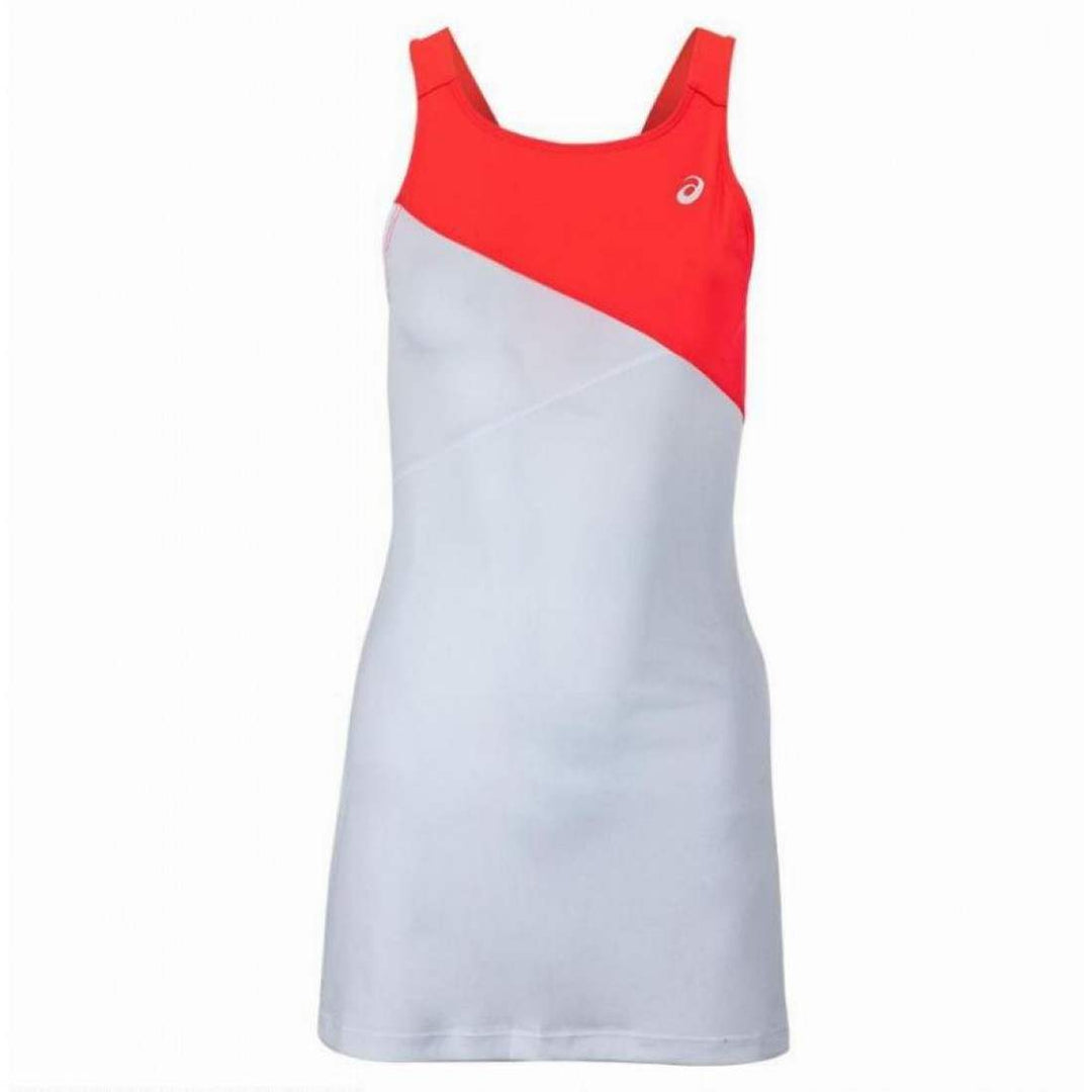Vestido Asics Club Blanco Diva Pink | Asics