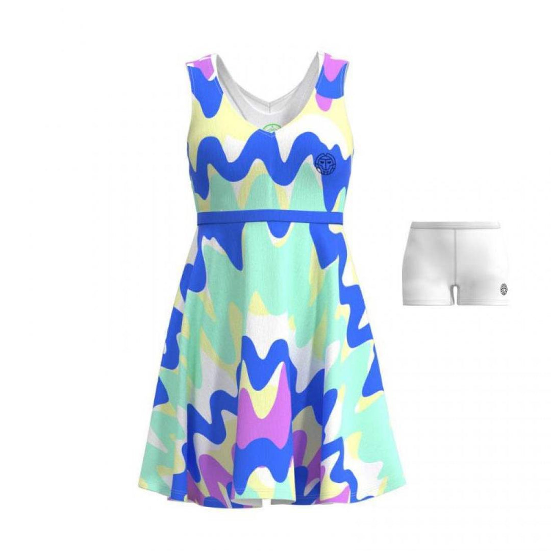 Vestido Bidi Badu Good Vibes 2 En 1 Blanco Mix | BIDI BADU