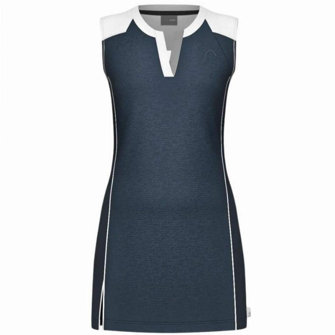Vestido Head Play Tech Azul Marino Blanco