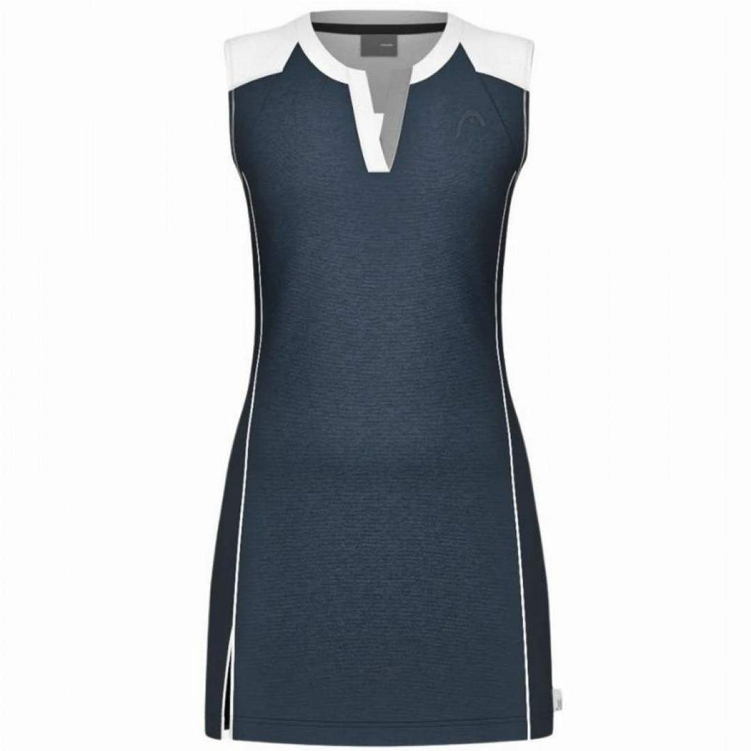 Vestido Head Play Tech Azul Marino Blanco