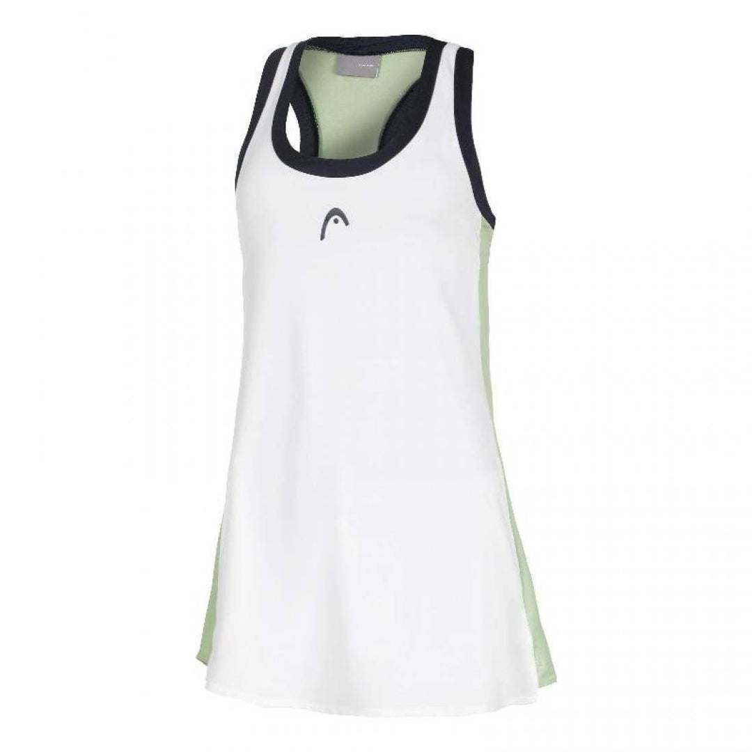 Vestido Head Play Tech Blanco Verde | Head