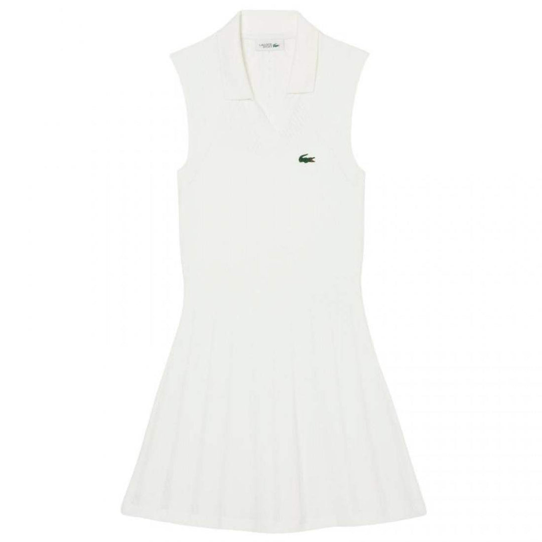 Vestido Lacoste Tenis Blanco