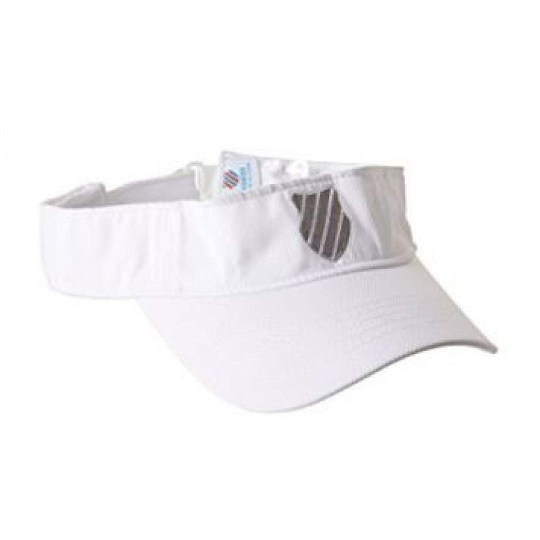 Visera KSwiss Bigshot Blanco Plata