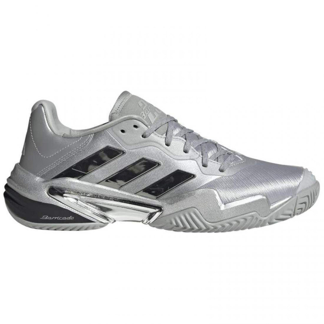 Zapatillas Adidas Barricade 13 Plata Negro