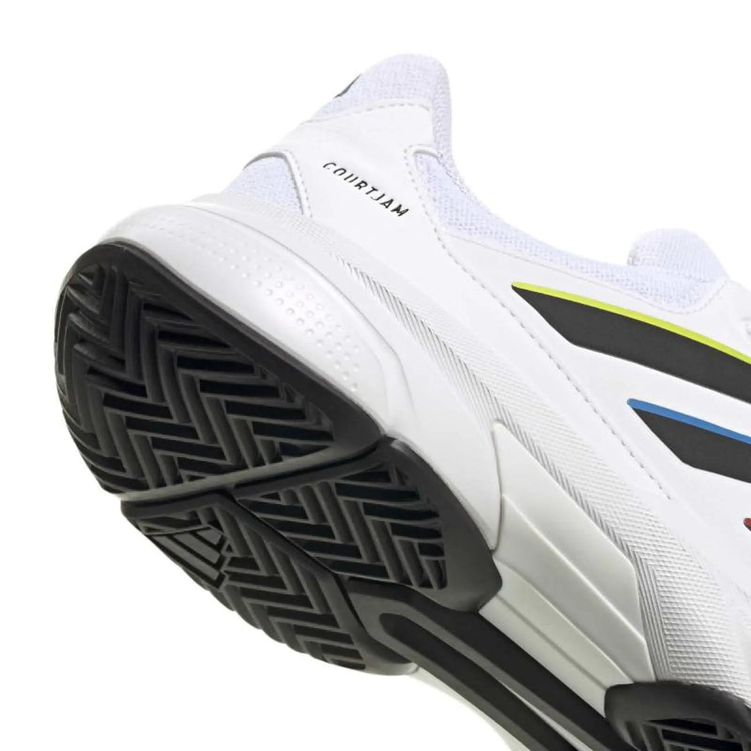 Zapatillas de Padel Adidas CourtJam Control 3 Blanco