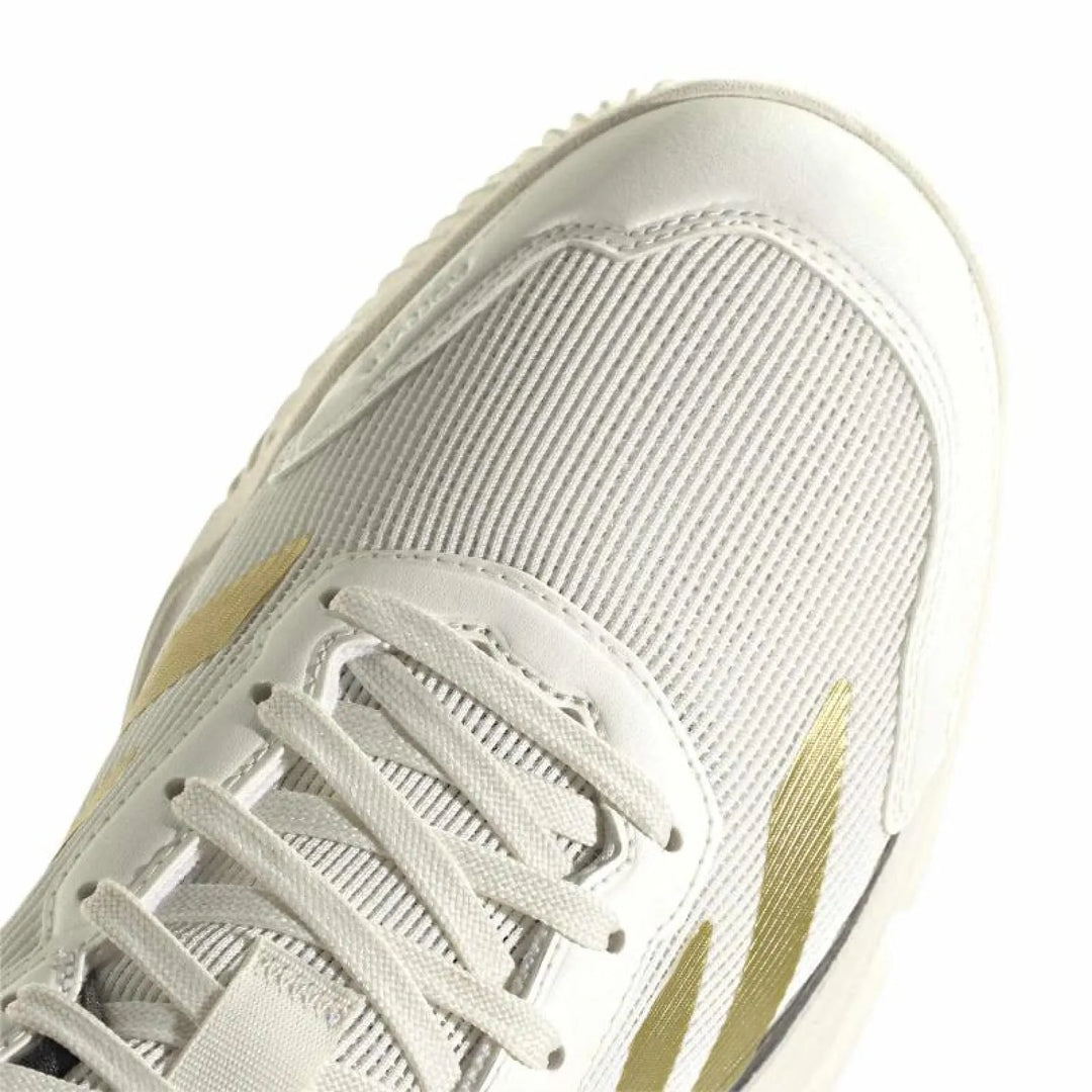 Zapatillas de Padel Adidas Courtquick Padel Blanco Oro Negro