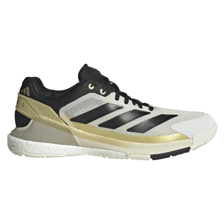 Zapatillas de Padel Adidas Crazyquick Boost Padel Blanco Negro Oro