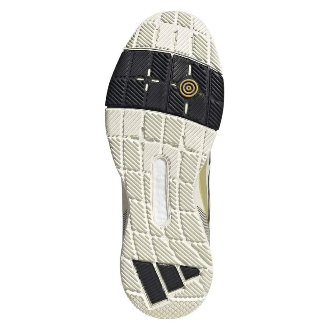 Zapatillas de Padel Adidas Crazyquick Boost Padel Blanco Negro Oro