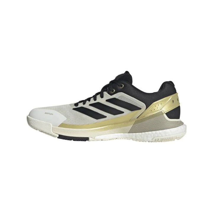 Zapatillas de Padel Adidas Crazyquick Boost Padel Blanco Negro Oro